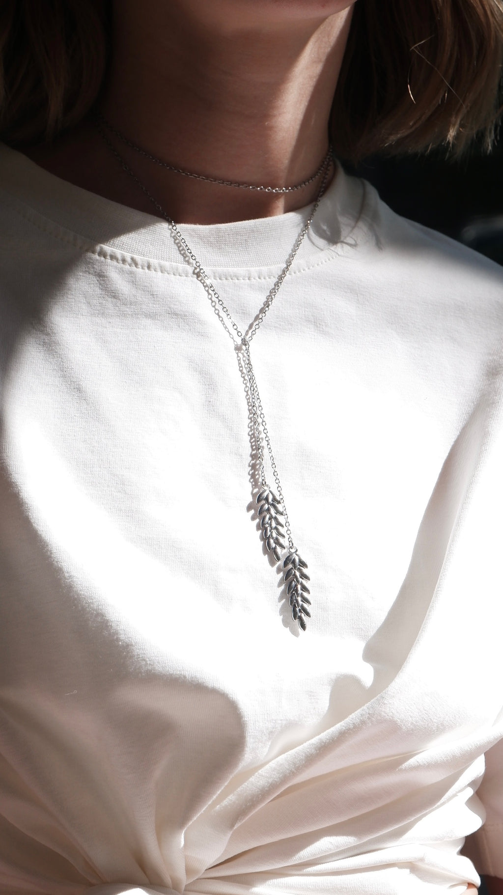 Підвіс „КОЛОСИ” - в сріблі