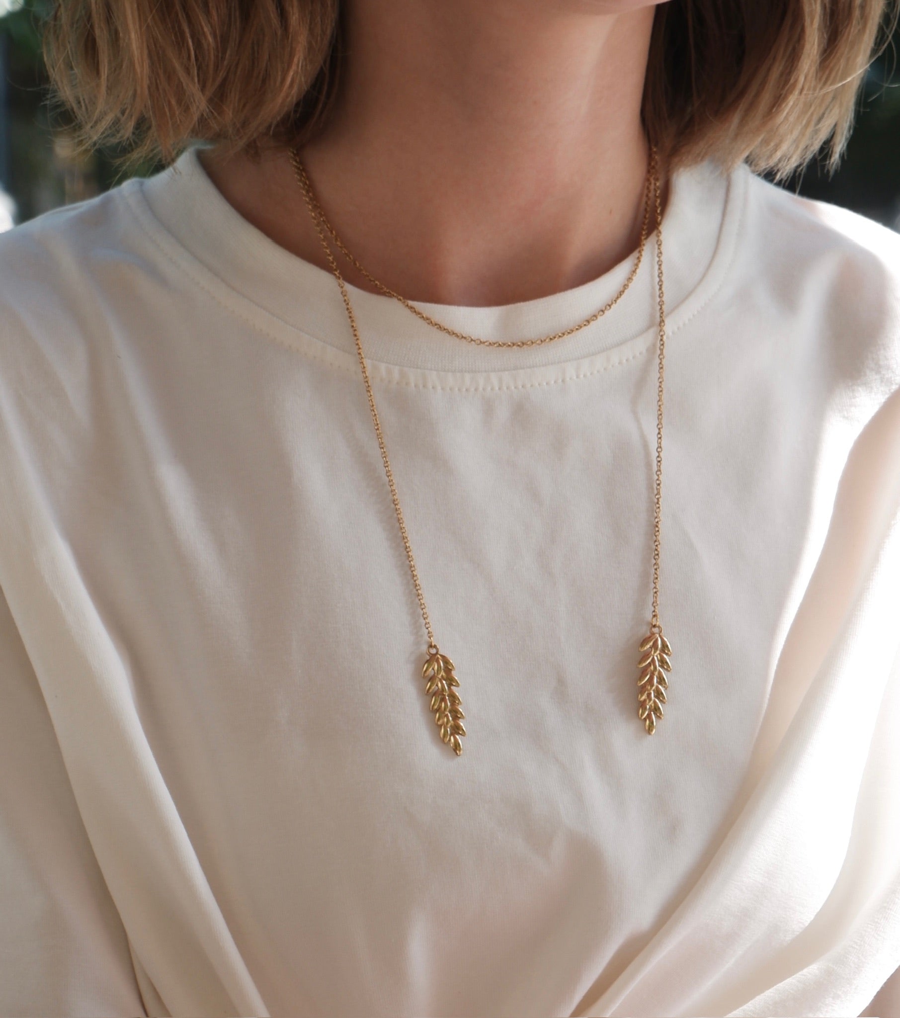 Підвіс „КОЛОСИ” - в золоті