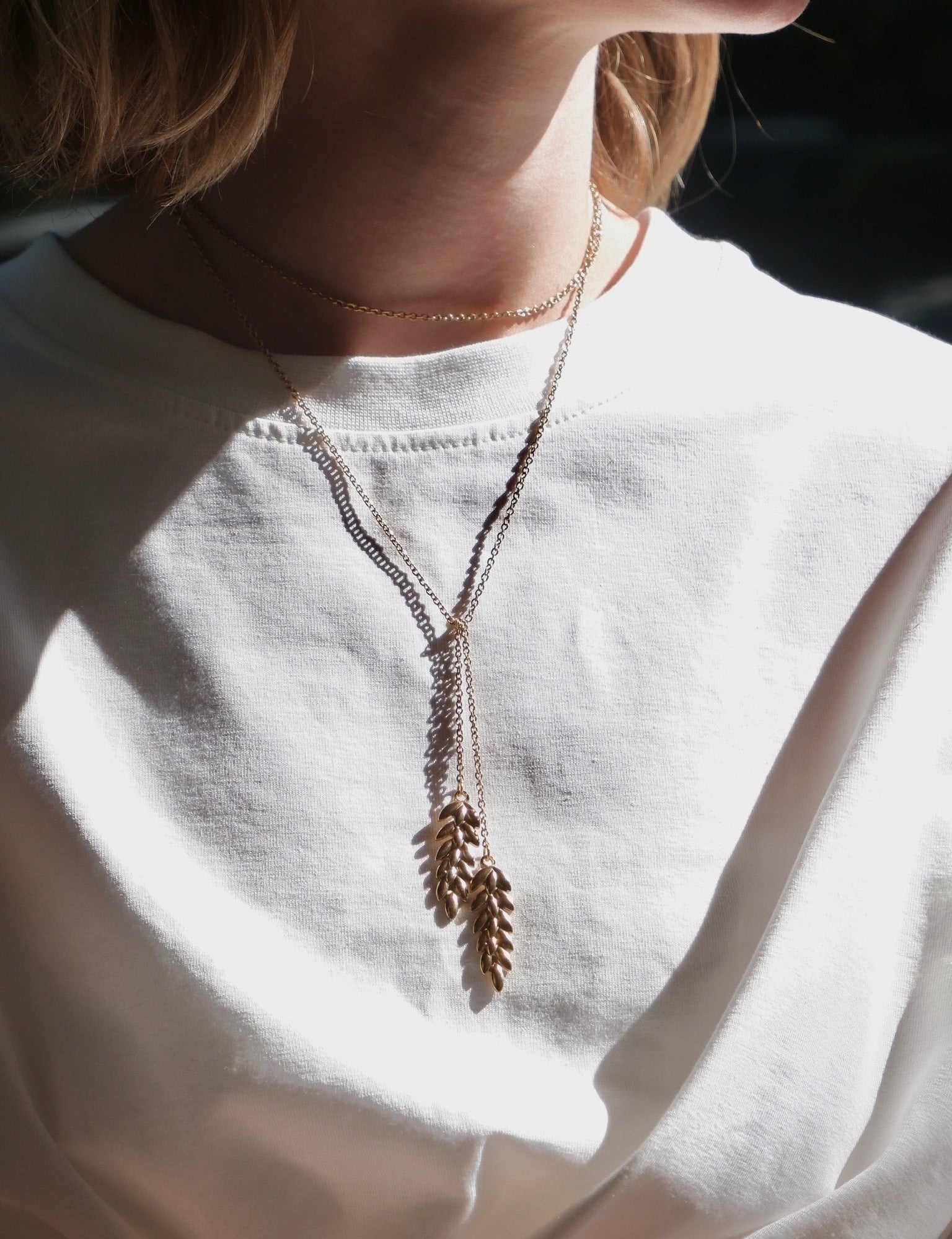 Підвіс „КОЛОСИ” - в золоті