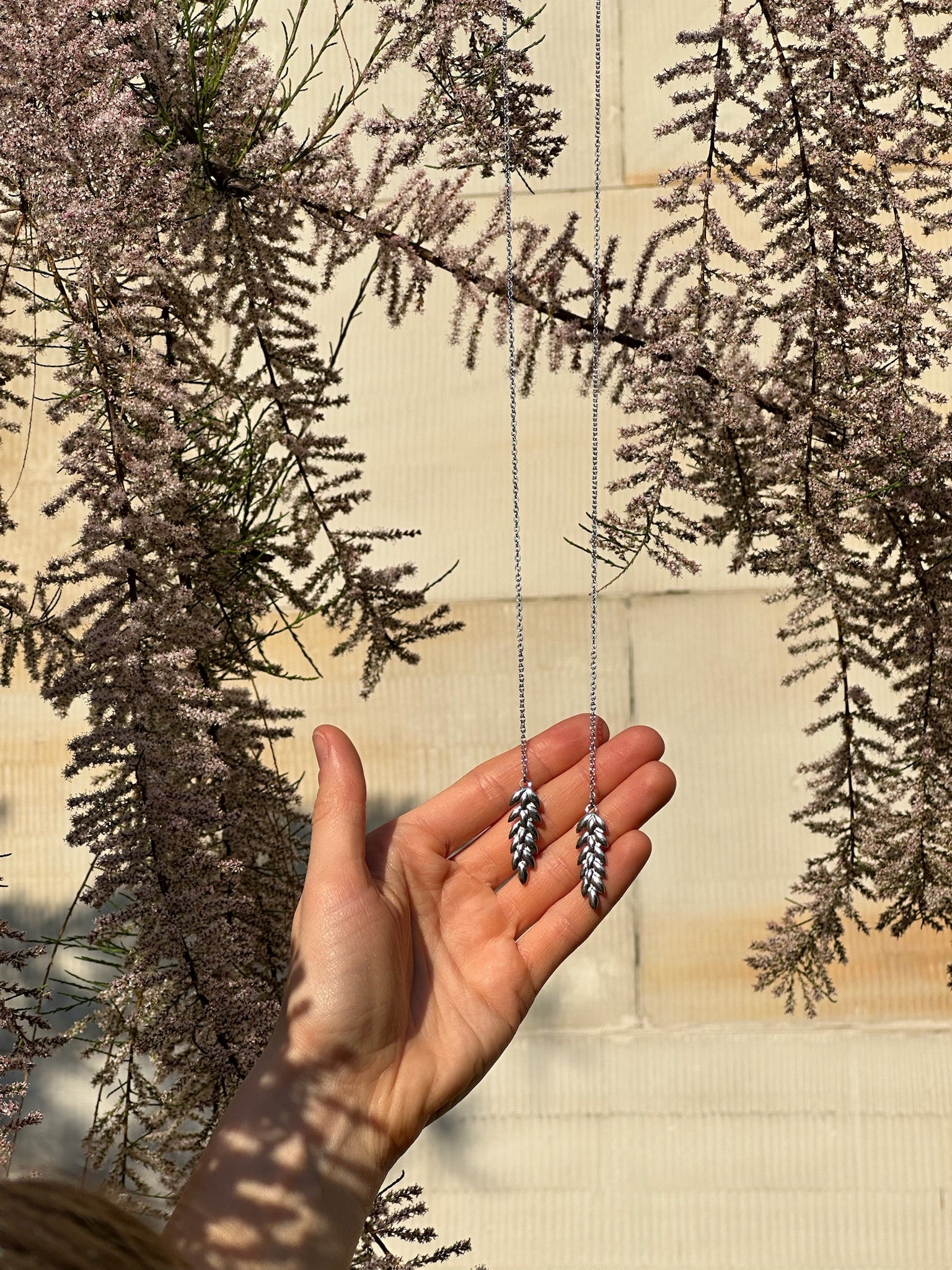 Підвіс „КОЛОСИ” - в сріблі