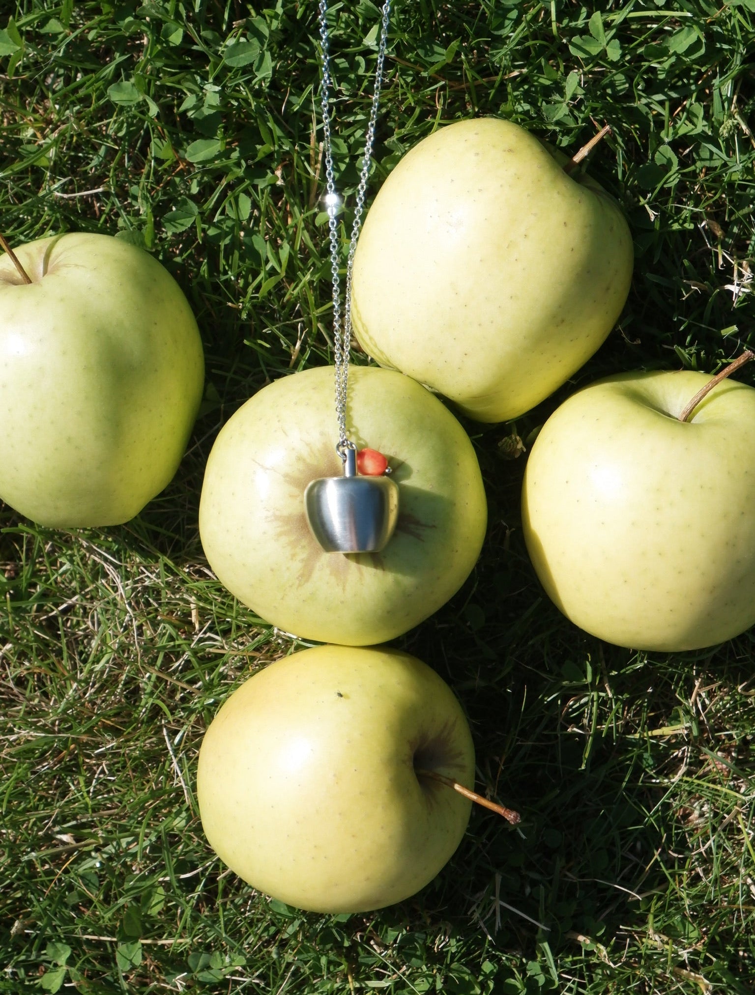 OPEN APPLE - підвіс в сріблі