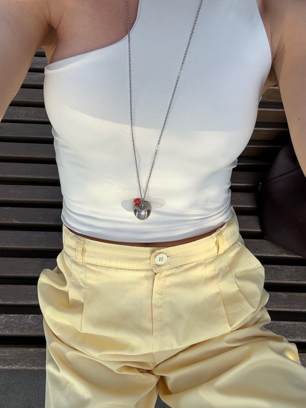 OPEN APPLE - підвіс в сріблі