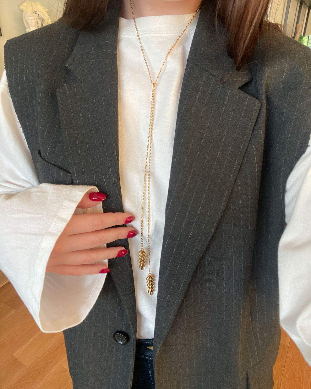 КОЛОСИ - підвіс в сріблі